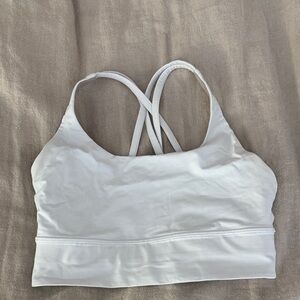 Lululemon White Sports Bra